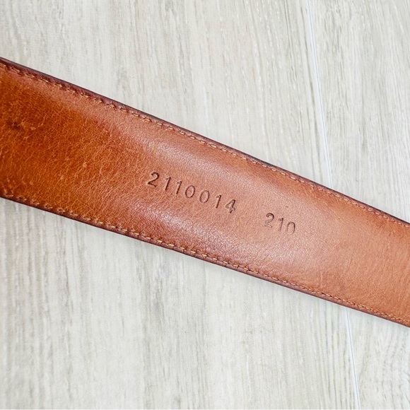 POLO Ralph Lauren Classic Brown Italian Saddle Leather Belt | Size 36/90 - Picture 8 of 13